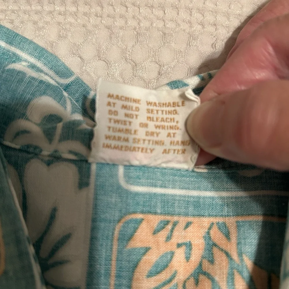 Barefoot in Paradise VTG XL Hawaiian Shirt‎ Vacation Beach Surf Resort Cruise